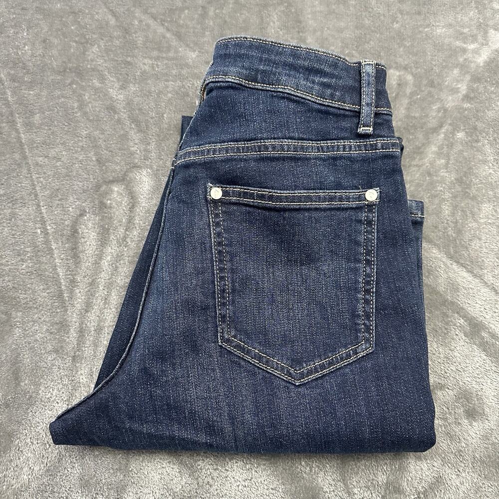 Simply Vera‎ Verawang Jeans Womens 2L Blue Straight Denim Stretch Mid Rise NWT